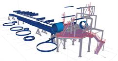 Steel structure for the steel mill technology