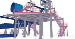 Steel structure for the steel mill technology